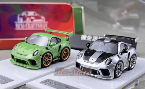 YM 1/64 Porsche 911 GT3 RS Q Car Limited Resin Diecast Display birthday Gifts