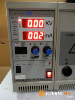 ET System electronic GmbH EHV 10/SL/RA High Voltage Tester EHV10/SL