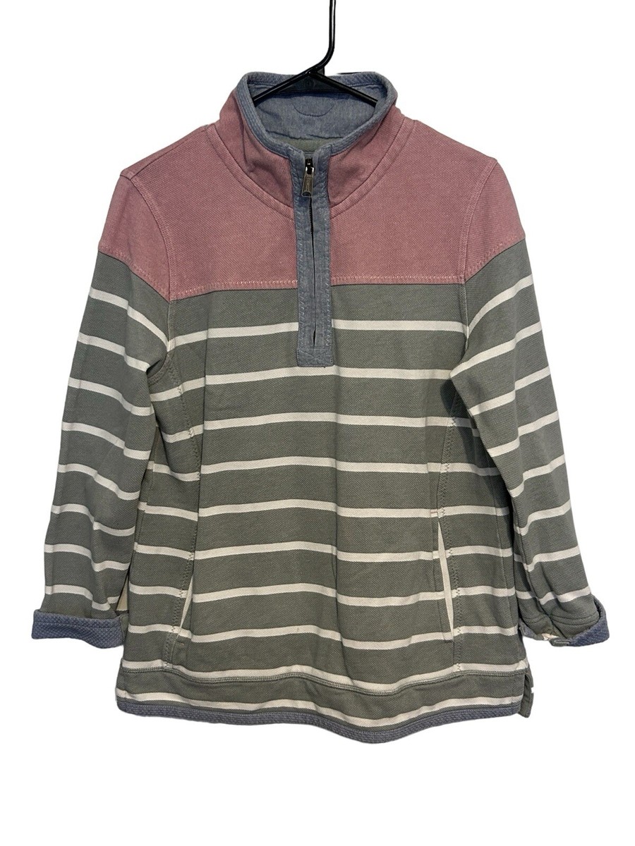 Fat Face The Airlie Sweatshirt Women's Stripe Cotton Pocket