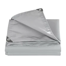 22 Mil PVC Premium Tarp Extreme Heavy Duty Vinyl Coated Tarpaulin Camping Tent