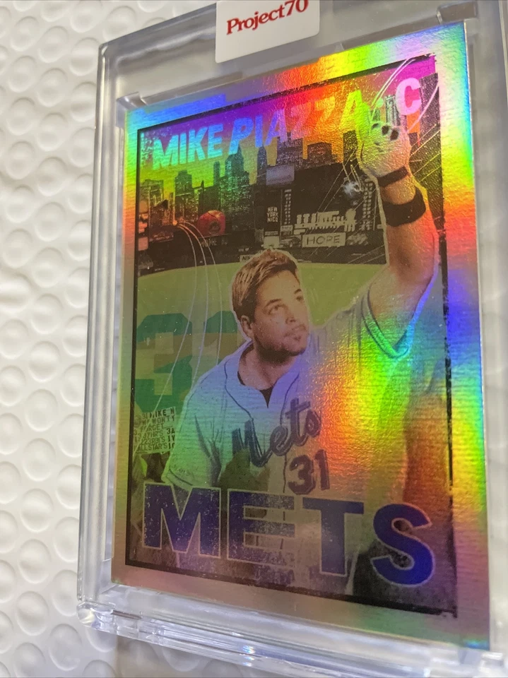 Topps Project 70 Card 638 - 1967 Mike Piazza by New York Nico FOIL 47/70 - Image 4 of 4