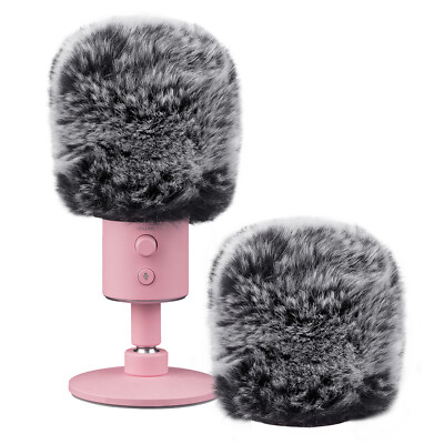 Geekria Furry Windschutzscheibenabdeckung für Razer Seiren X, Seiren Emote, Seiren Elite