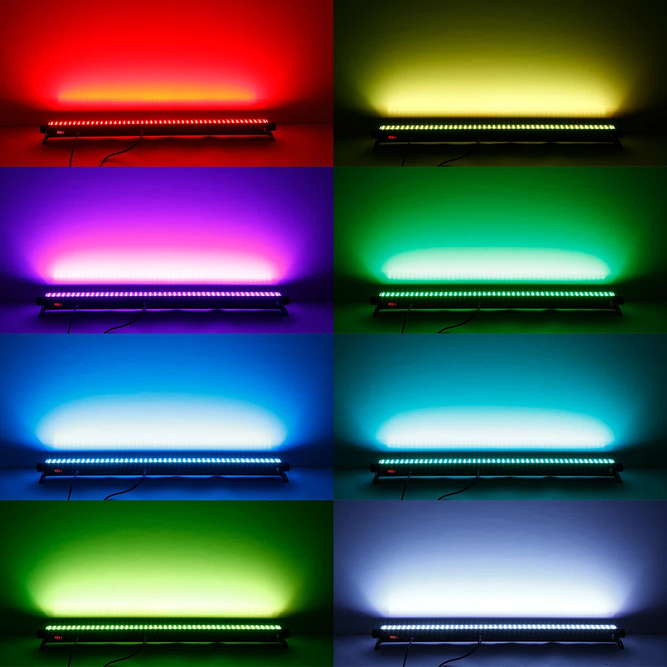 DMX Wall Wash Bar Light RGB 144 LED Strobe Effect DJ Party Stage Lighting Bar - Image 2 of 4