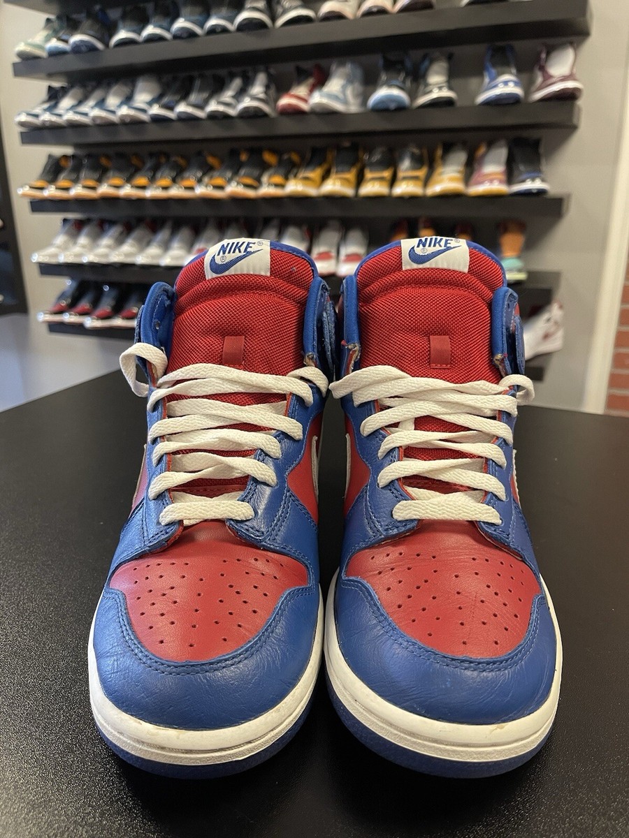 Size 9 - Nike Dunk High LA Clippers Shoes Mens Red 305287-411