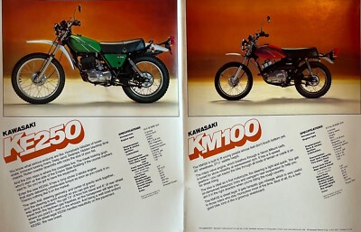 1977 Kawasaki Dual-Purpose brochure-poster 22