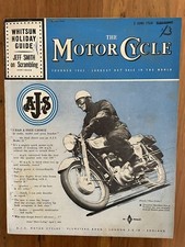 The Motor Cycle Jun 1960 AJS BSA Shooting Star 500 Royal Enfield Streamlining