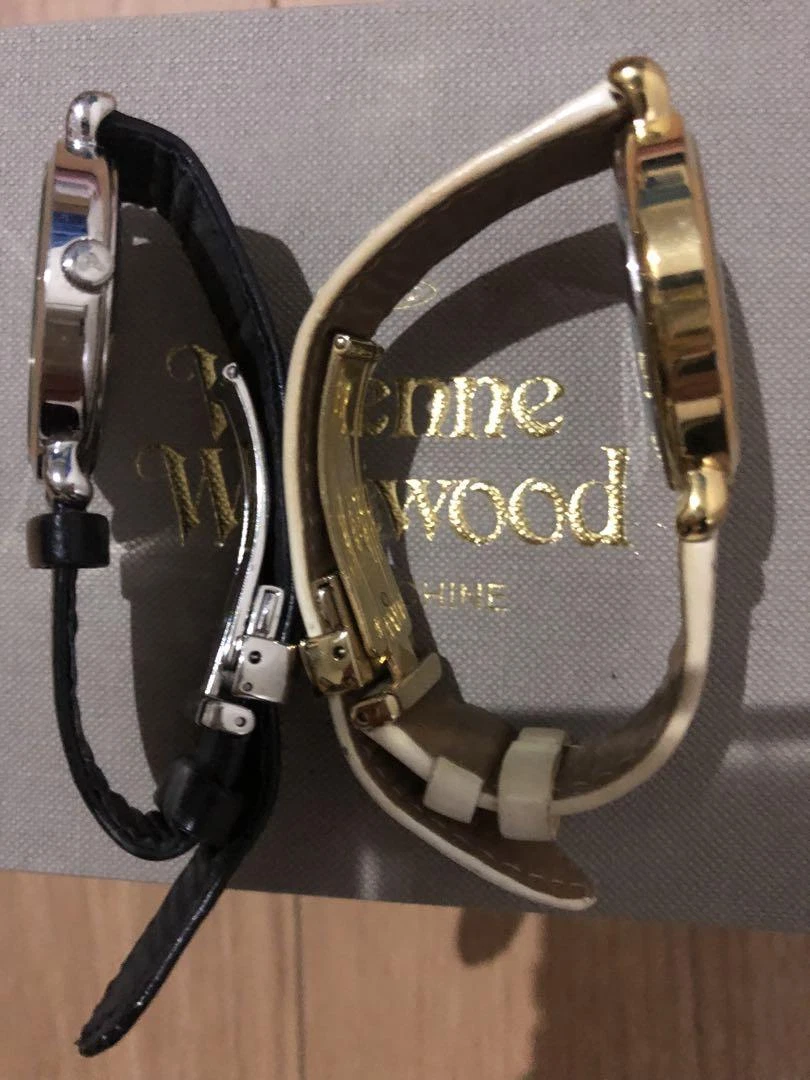 Vivienne Westwood pair watch vw 7065 7865 used *no box*