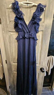 lulus blue ruffle dress Soiree Perfection Light Blue Floral Ruffled Tiered Maxi Dress