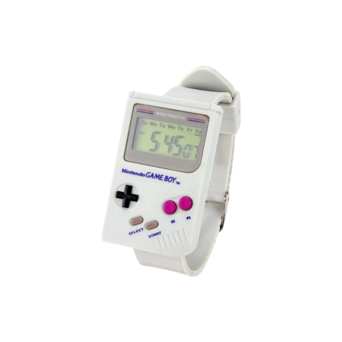 Paladone Nintendo Gameboy Watch Super Mario Land Alarm Sounds Gray