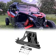 WEISEN Steel Winch Mount For Can-Am Maverick X3/X3 MAX Turbo R RR 2017-2025