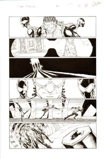 TOMB RAIDER #50, PAGE 11 - ORIGINAL COMIC ART BY FRANCIS MANAPUL