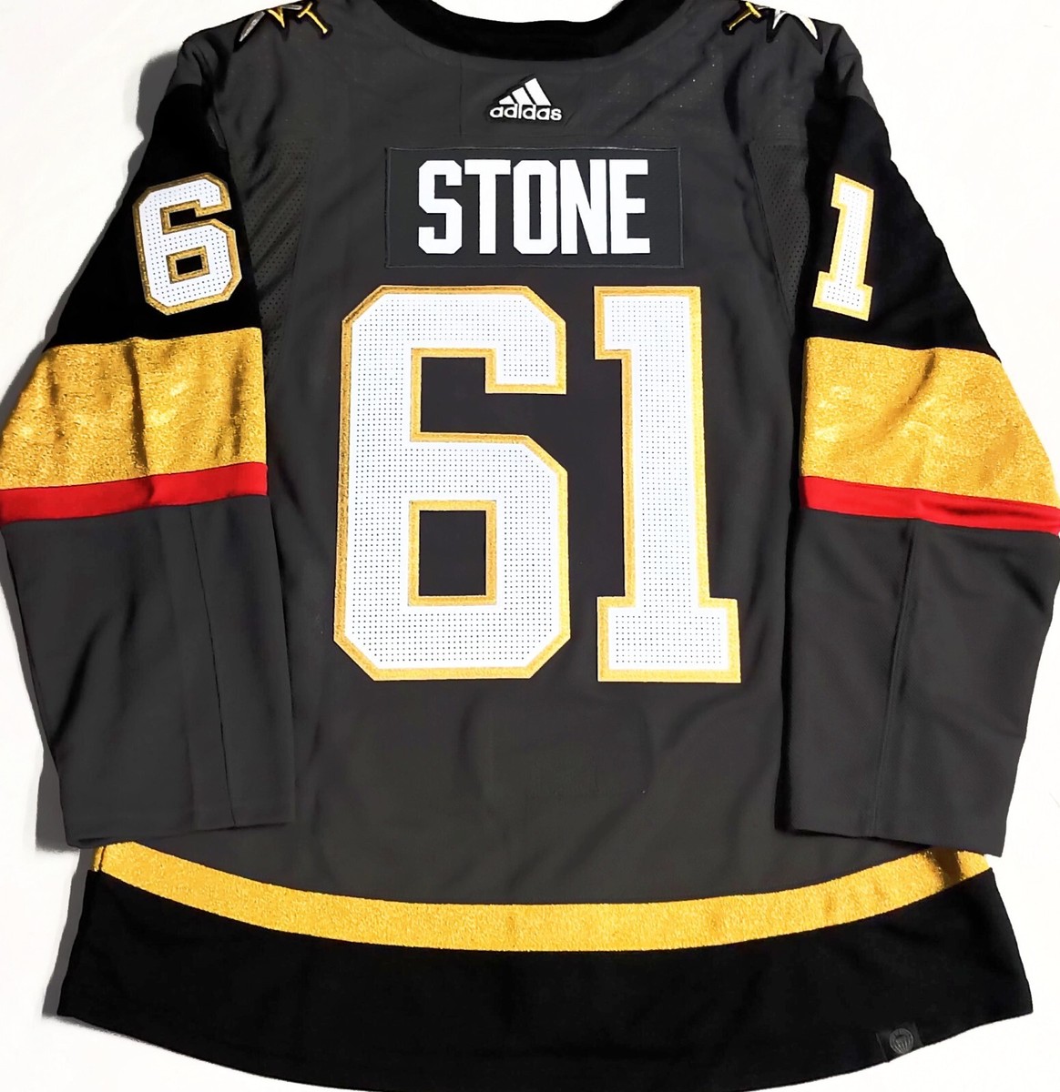 ステイゴールド ゼッケン Men's Vegas Golden Knights Mark Stone adidas Gold 2023 Stanley Cup