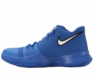 Nike Kyrie 3 Duke Size 14 922027-001 Black Game Royal White Nike Kyrie 3 Duke Size 14 922027-001 Black Game Royal White
