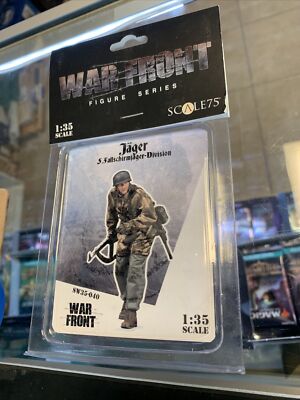 1/35 Scale75 #SW35040 Jager Fallschirmjager Division Resin Figure