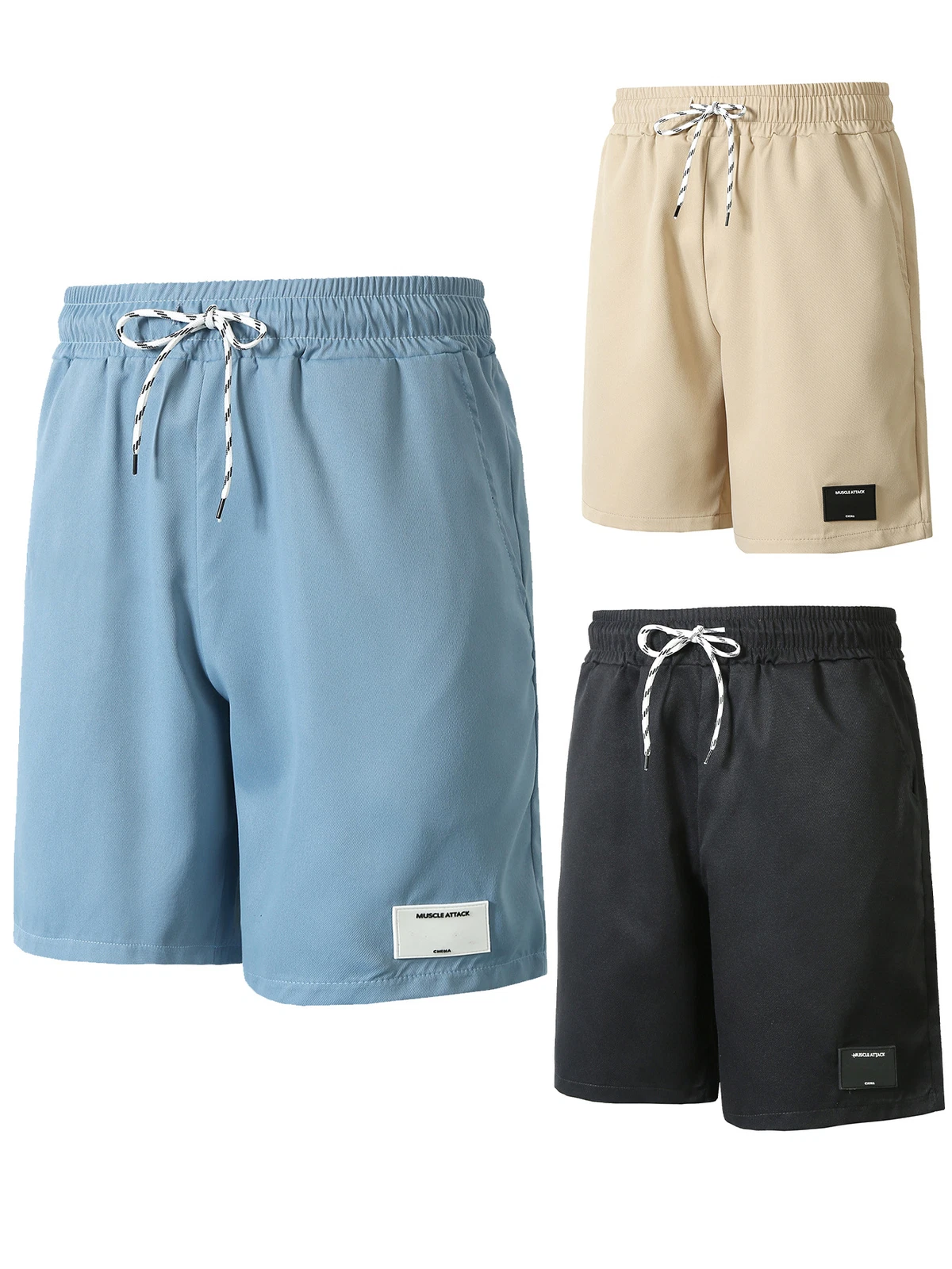 Men Beach Shorts Outdoor Casual Sport Summer Athletic Short Pants