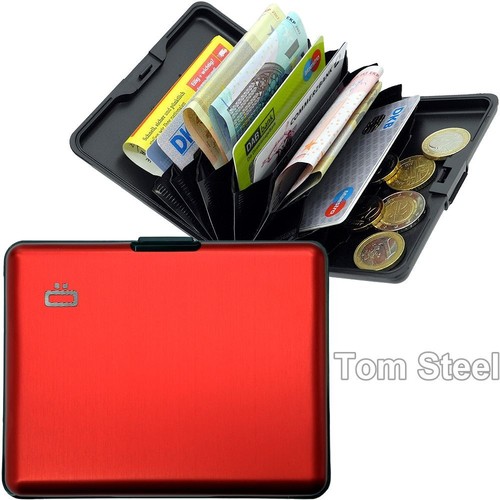 Aluminum Wallet Purse RFID NFC Card Case - Picture 15 of 25