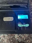Sterling Silver Hand Poured Bar From Scrap 19.8 Grams