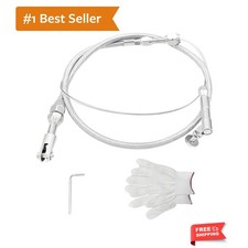 36 Car Braided Throttle Cable Kit Stainless Steel Car Accelerator Cables Wi... 36 Car Braided Throttle Cable Kit Stainless Steel Car Accelerator Cables Wi...