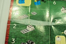 LEGO Space - Mars (7301/7309) -Rover.  Bricks, Minifig, Manual, no box. Free S/H