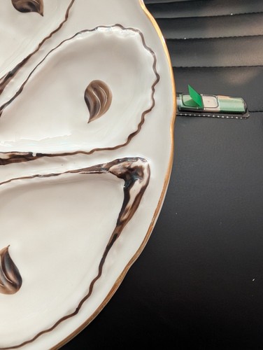 Registrirt Antik Austernplatte - Bild 4 von 7