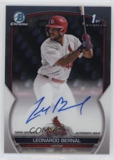 2023 Bowman Chrome Prospect Auto Leonardo Bernal #CPA-LB Auto 0wc9