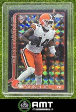 Harold Fannin Jr. RC 2025 Topps Chrome 2/10 Rookie Black Geometric Browns