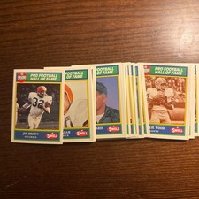 1990 Swell Pro Football Hall of Fame Lot of 28. Jim Brown, Bart Starr, etc 🏈