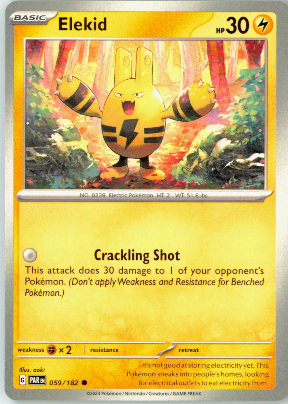 Elekid [PAR - 059/182] NM