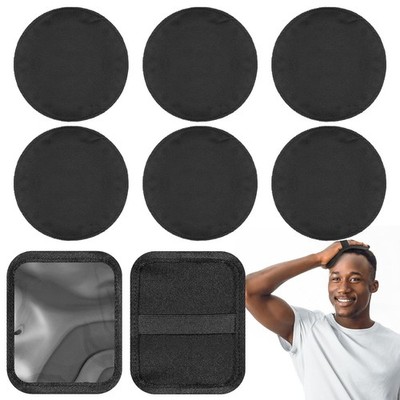 6 Pcs 4.5 Inch Crown Patch for Waves 360 Waver's Compression Rapid Black