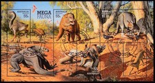 Australia 2008 Megafauna Miniature Sheet  SG MS3086  fine used