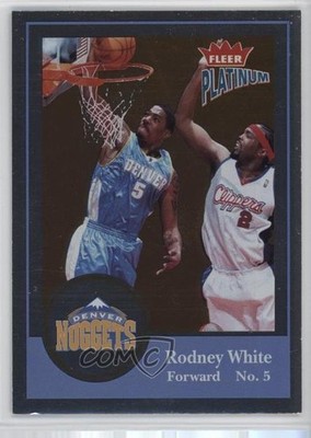 2003-04 Fleer Platinum Platinum Finish 8/100 Rodney White #65 0q3
