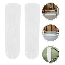  2 Pcs Replacement Ceiling Fan Blades Fans Accessories Wood Grain