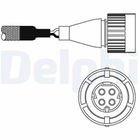 ES10986-12B1 Delphi Lambdasonde FüR BMW