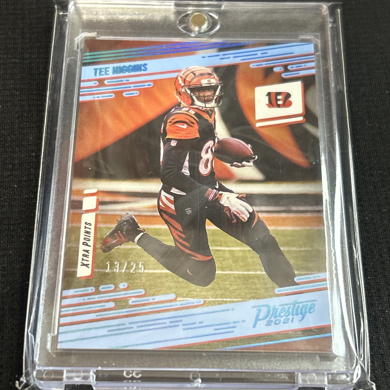 2021 Panini Prestige - Tee Higgins #70 Xtra Points Platinum /25