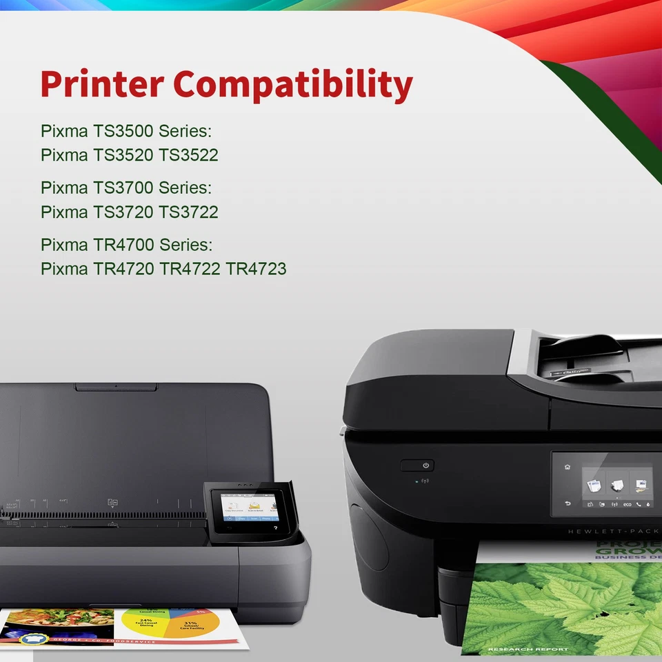 PG-275XL CL-276XL Ink Cartridges for Canon Pixma TR4722 TR4700 TS3722 TS3522 Ink - Image 2 of 4