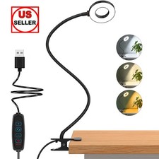 LED Desk Lamp Adjustable Swing Arm Lamp with Clamp Eye-Caring Reading Desk Light