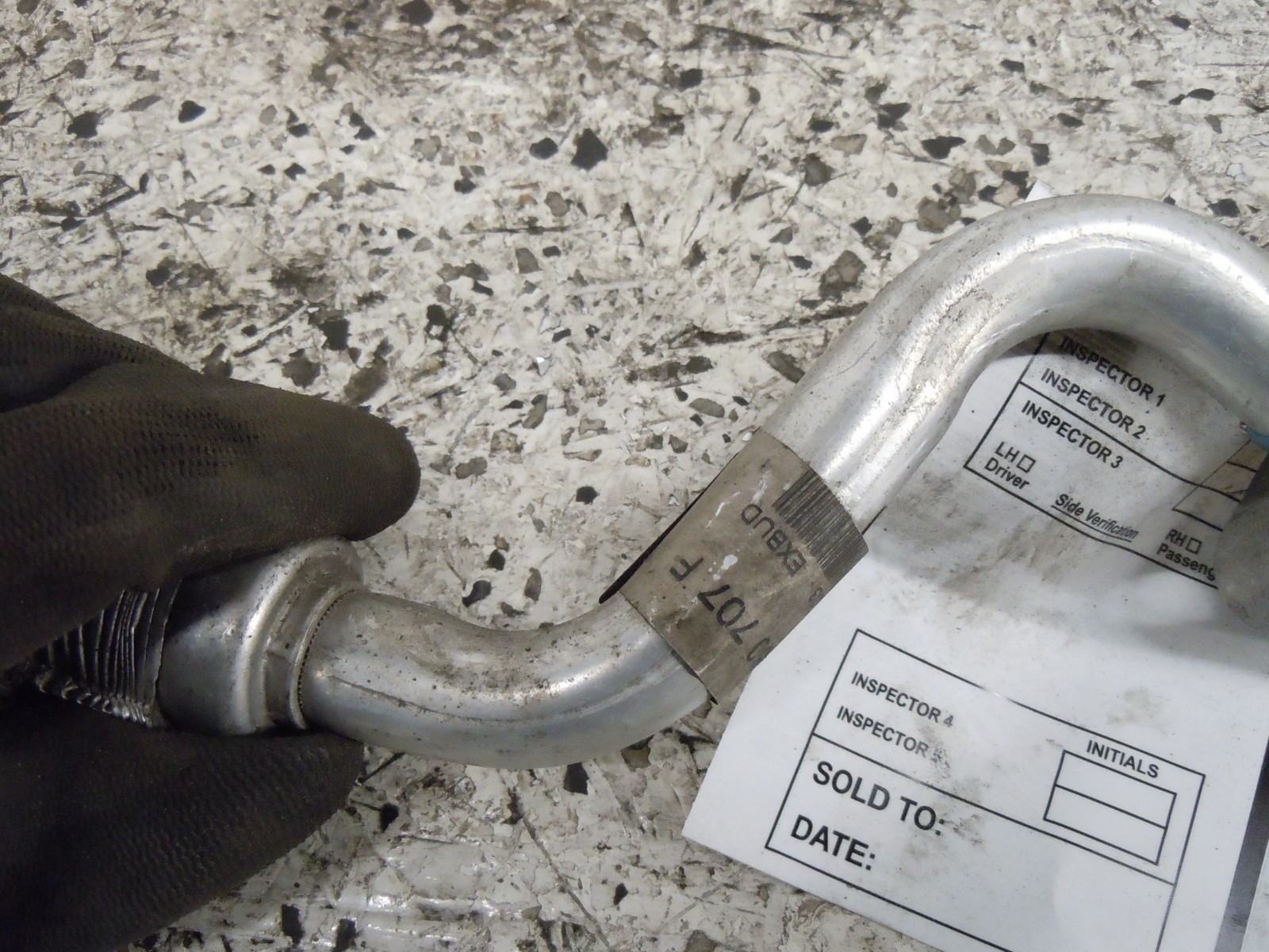 2006 06 Bentley Continental Flying Spur A/C Air Conditioning Hose Pipe Line OEM