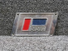 48784-000 Piper PA-31T Cheyenne Piper Logo Plate 48784-000 Piper PA-31T Cheyenne Piper Logo Plate