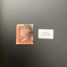 GB QUEEN VICTORIA PENNY RED PLATE 124