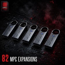 MPC USB Vault 82 Expansions 5x16GB USB Drives DNA Labs Software