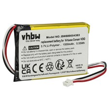 Akku f&uuml;r Corsair 603450 AEC524050 Headset 1500mAh