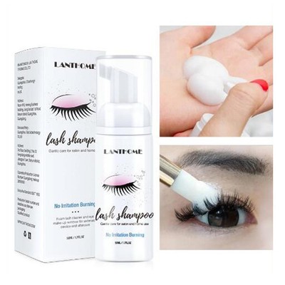 Wimpern Verlängerung Shampoo 50ml Lash Augenlid Schaum Reiniger für Salon
