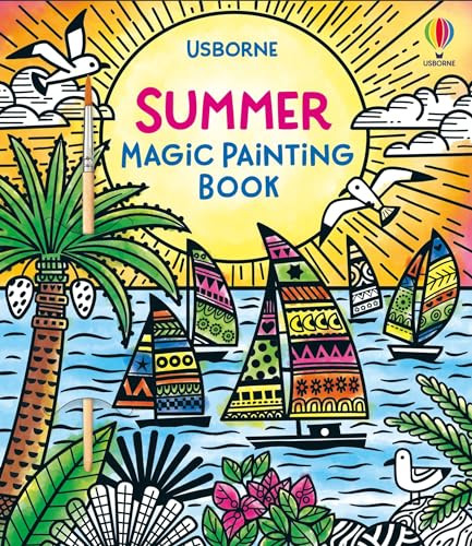 Summer Magic Painting Book: Kids Paint with Water Book for Mess-Free Fun (Magic Painting Books) - Image 3