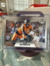 Panini 2025 Mosaic Bang! Insert Nik Bonitto #5 Denver Broncos Football