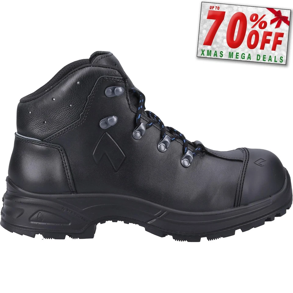 Haix AIRPOWER XR26 Mens WATERPROOF Gore-Tex Work Safety Boots Black