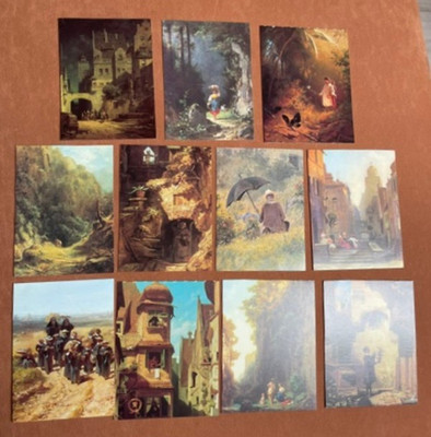 Postkarten-Set ''Carl Spitzweg'' - 11 Karten