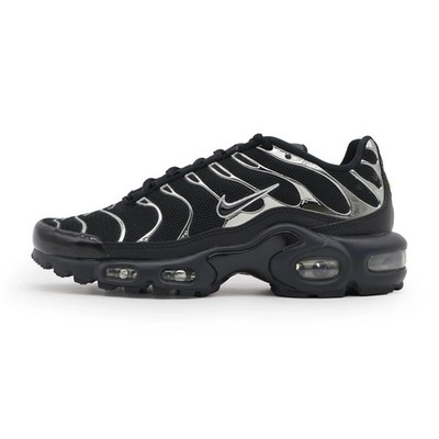 HJ9743-001 Nike Air Max Plus SE Black Metallic Silver Laser