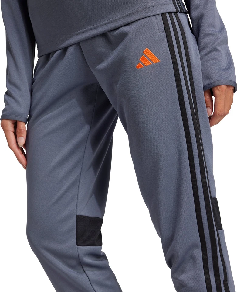 adidas Tiro 25 Essentials Womens Training Pants Grey Football Trackpants Ladies - Image 4 of 4