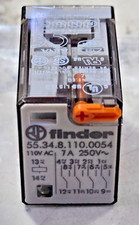 FINDER 55.34.8.110.0054 Relay electromagnetic New from bulk case
