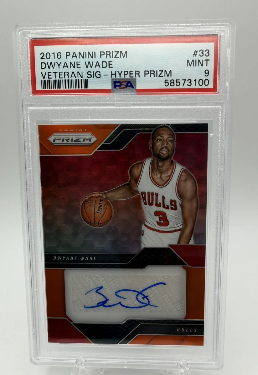 Dwyane Wade Professional Sports Authenticator (PSA) Basketball